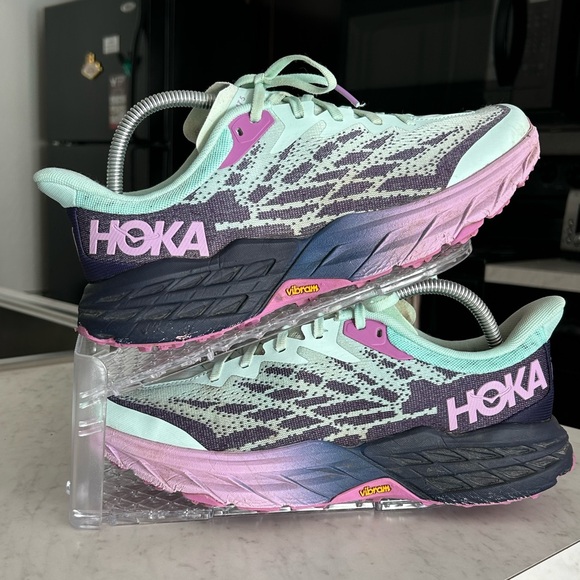 Hoka One One Speedgoat 5 Sunlit Ocean size 10B - Picture 1 of 10